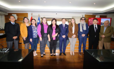 Presentación oficial del memorando de entendimiento entre la Universidad Nacional de Asunción (UNA) y el Ministerio de Educación de la República de China (Taiwán)